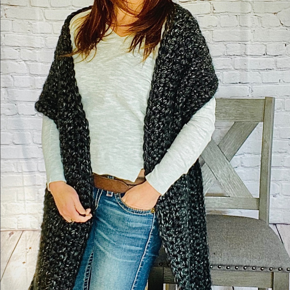 Lilith Hands weighted shawl